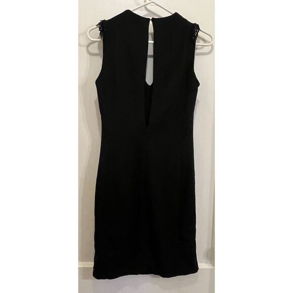 NWT  MNG Mango Little Black Sleeveless Open Back Mini Dress  Women's Size 4 - Picture 8 of 10